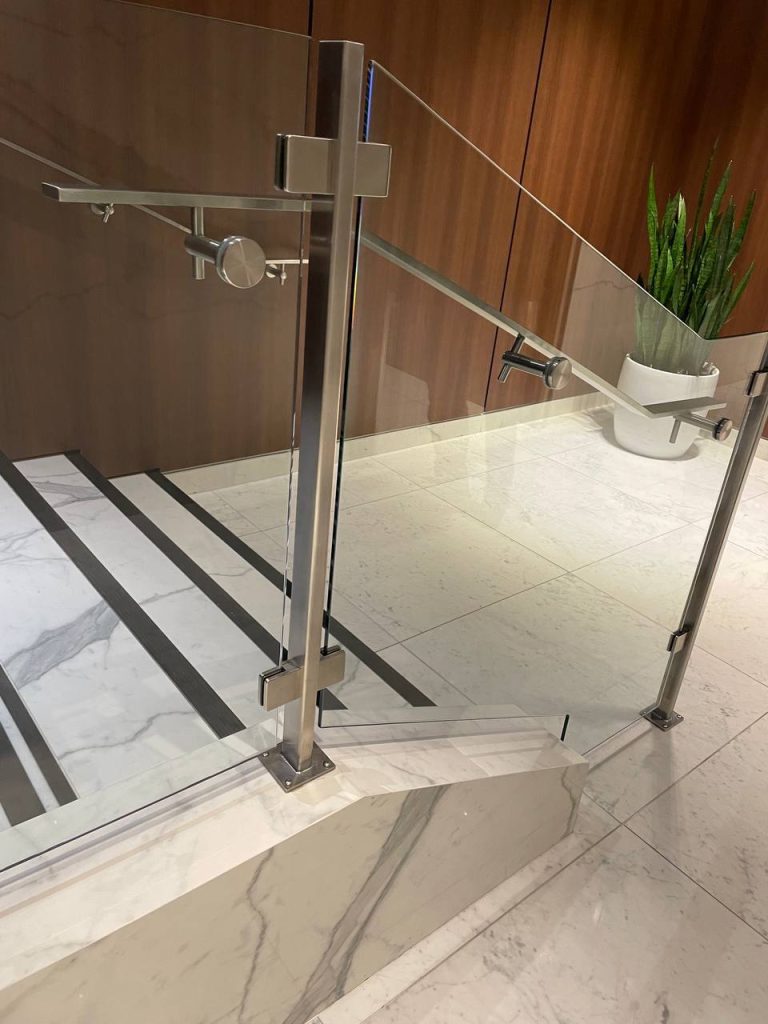 Semi-Framed Glass Railing-7