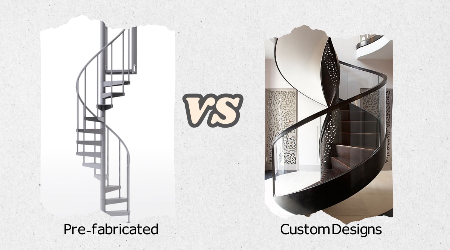 spiral metal staircase cost comparison