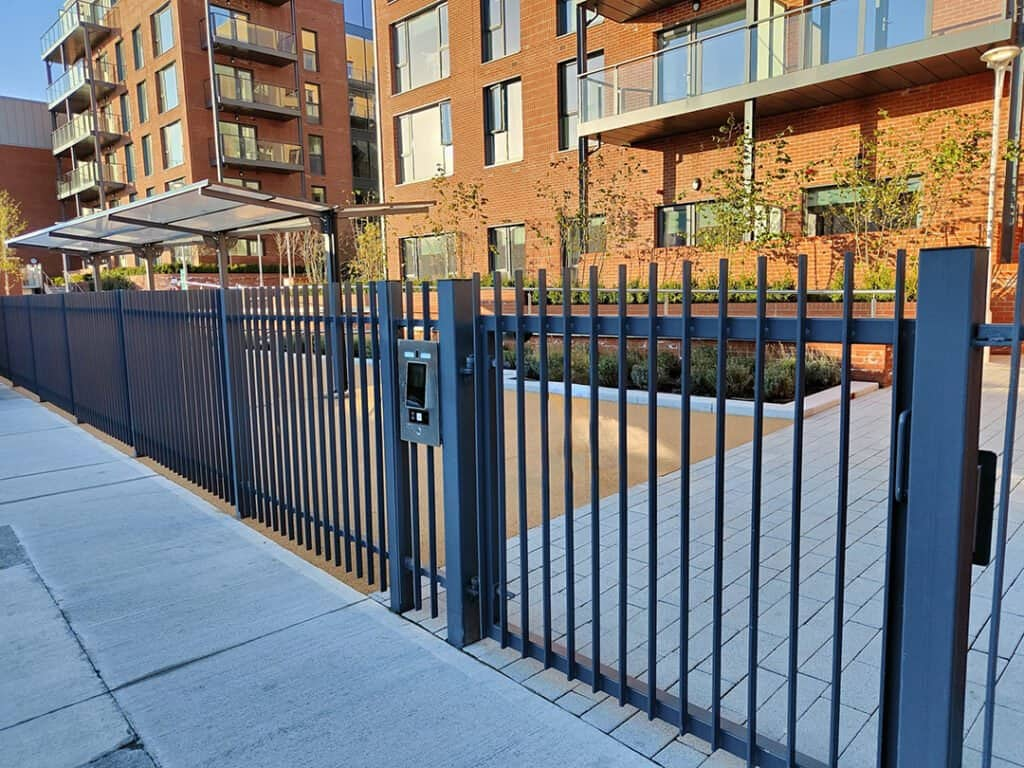 metal fencing