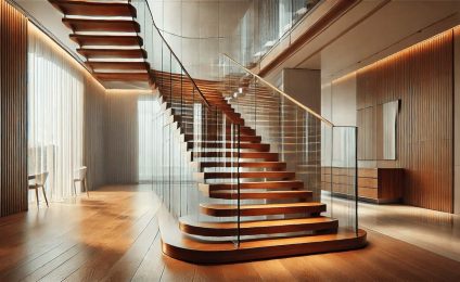 glass railing